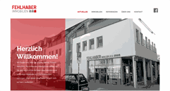 Desktop Screenshot of immobilien-fehlhaber.de